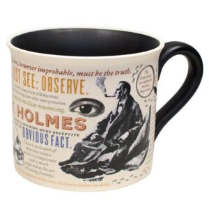 Mug cita literaria Sherlock Holmes liqenchile