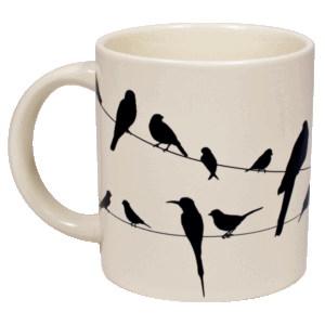 Mug Birds on a Wire Liqenchile