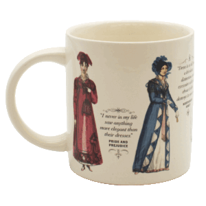 Jane Austen Mug liqenchile