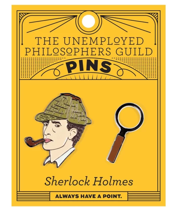 Pin Sherlock Holmes liqen chile 5307