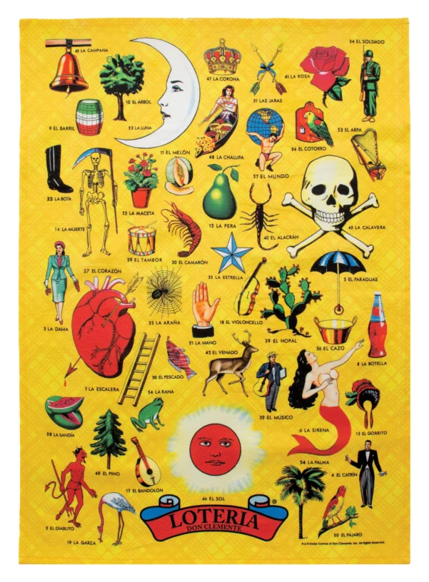 Paño multiuso Lotería Mexicana - Imagen 2